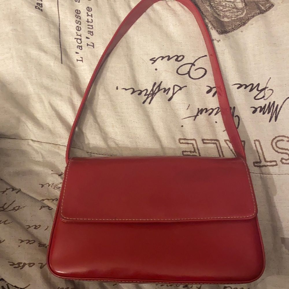Red vintage bag